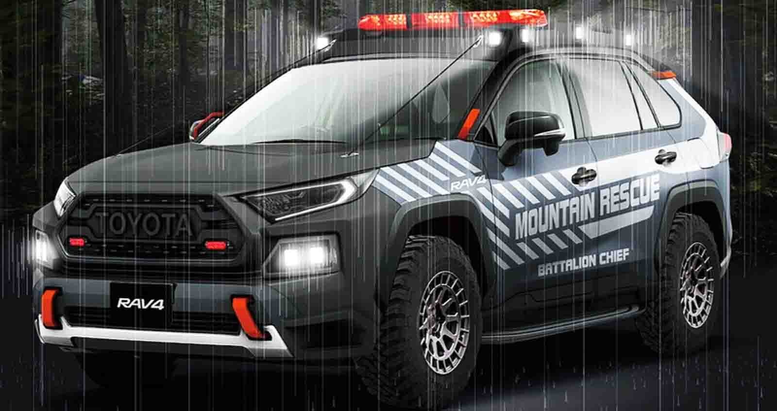 Toyota Rav4 Mountain Rescue Concept Frontal