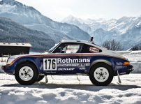 Walter Rohrl Porsche 953 Nieve 2