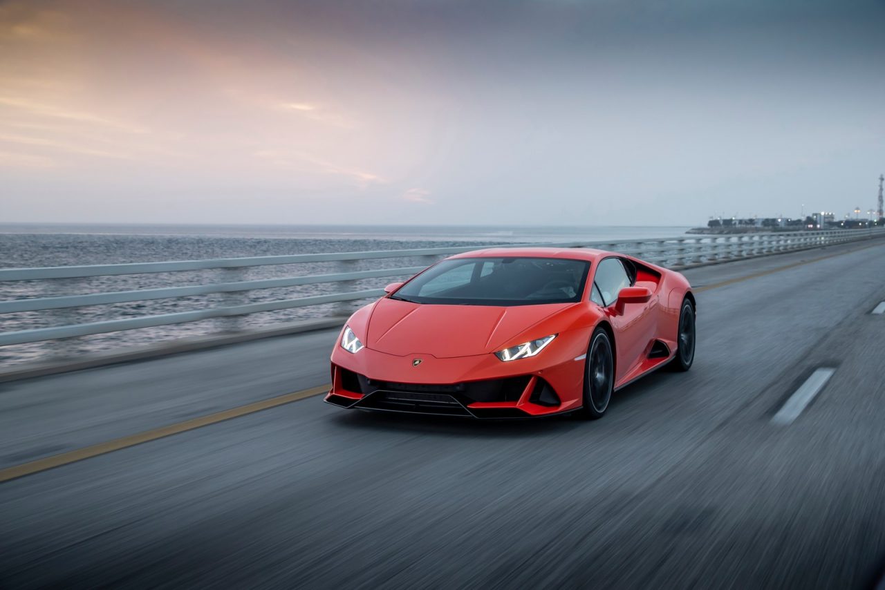 The Lamborghini Huracan EVO debuts connectivity with Alexa