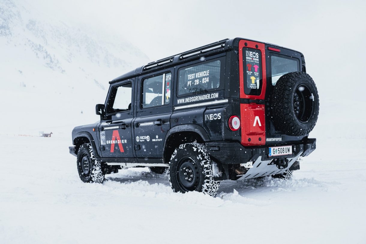 Ineos Grenadier Austria Testing Obertauern March 2021