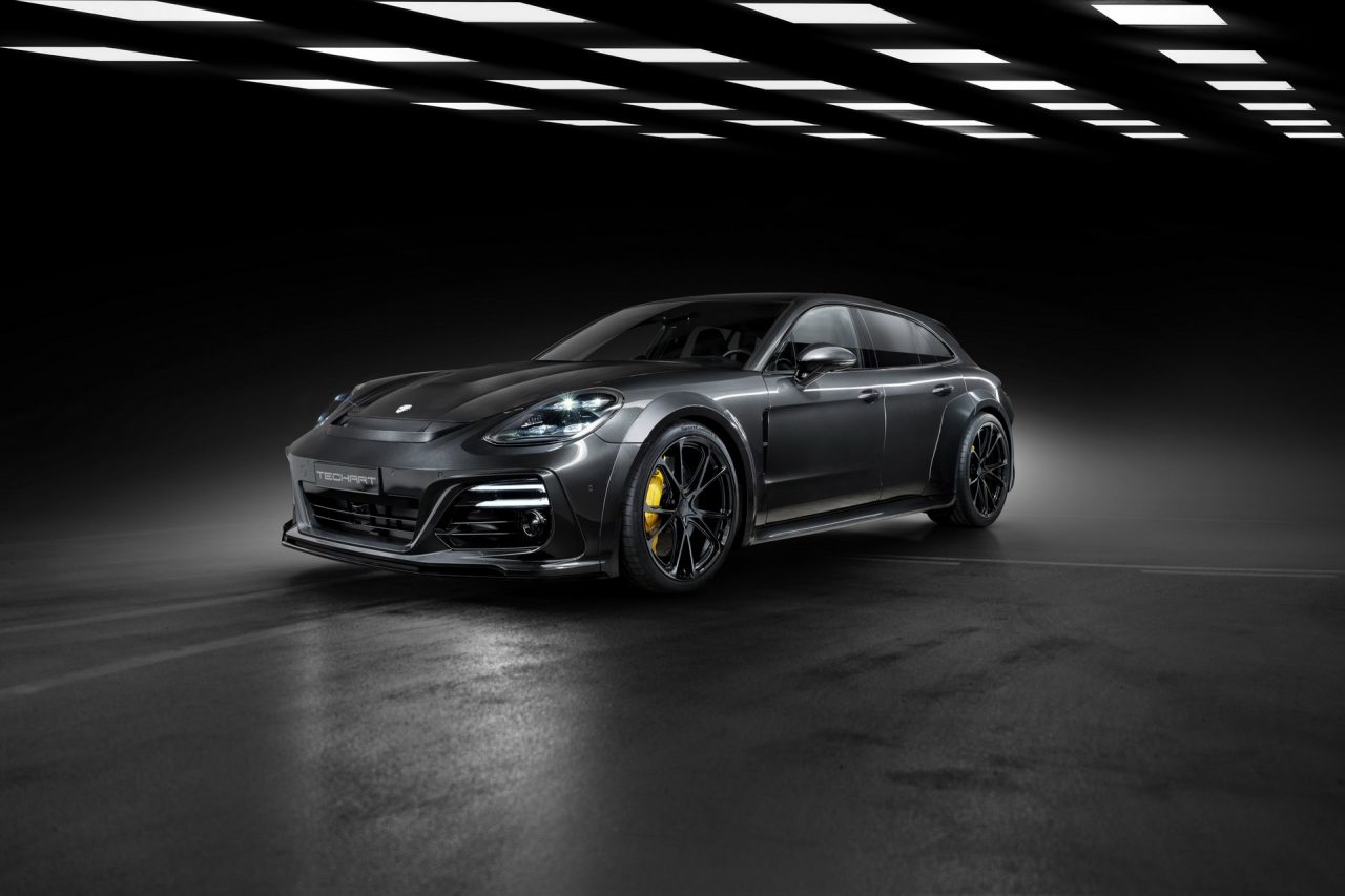 ポルシェ パナメーラが TechArt を訪問しパワーアップ
