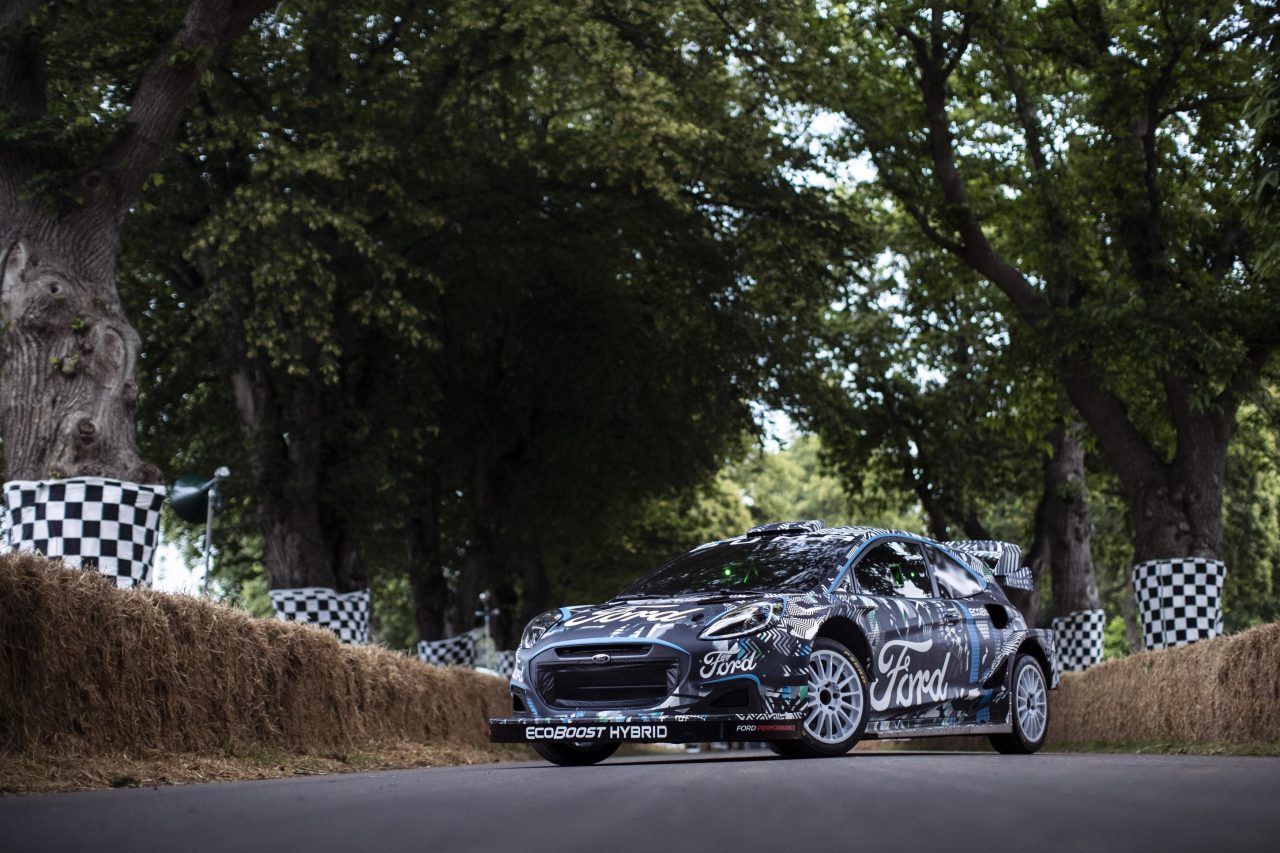 Ford Puma Rally1 WRC, ein Hybrid in der WRC