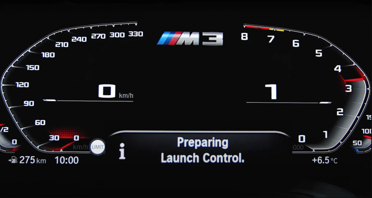 Launch control bmw g30 как включить