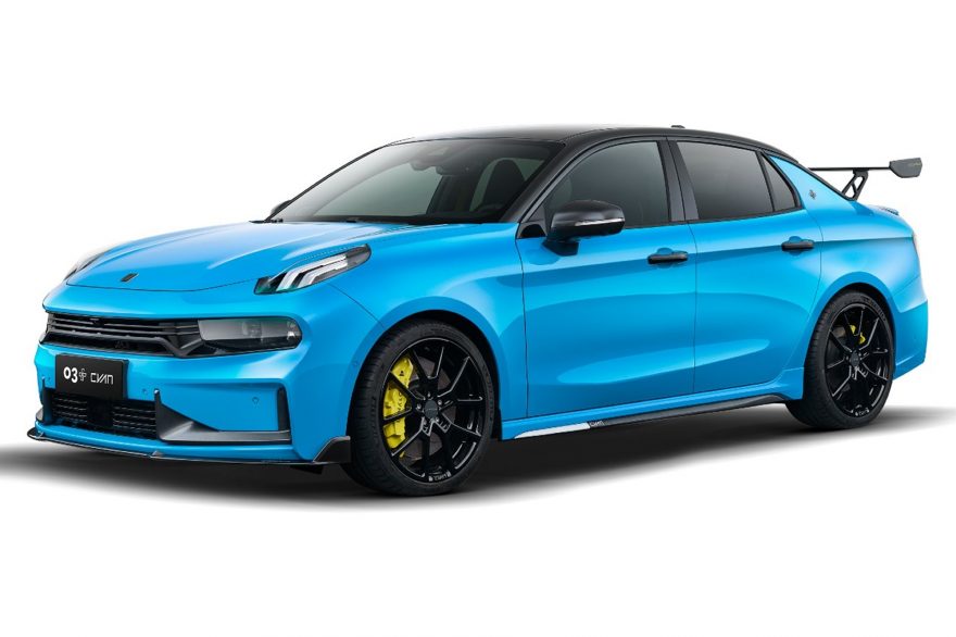 Lynk & Co 03+ Cyan Edition 