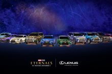 Lexus prepara una versión especial de sus modelos basada en Los Eternos de Marvel