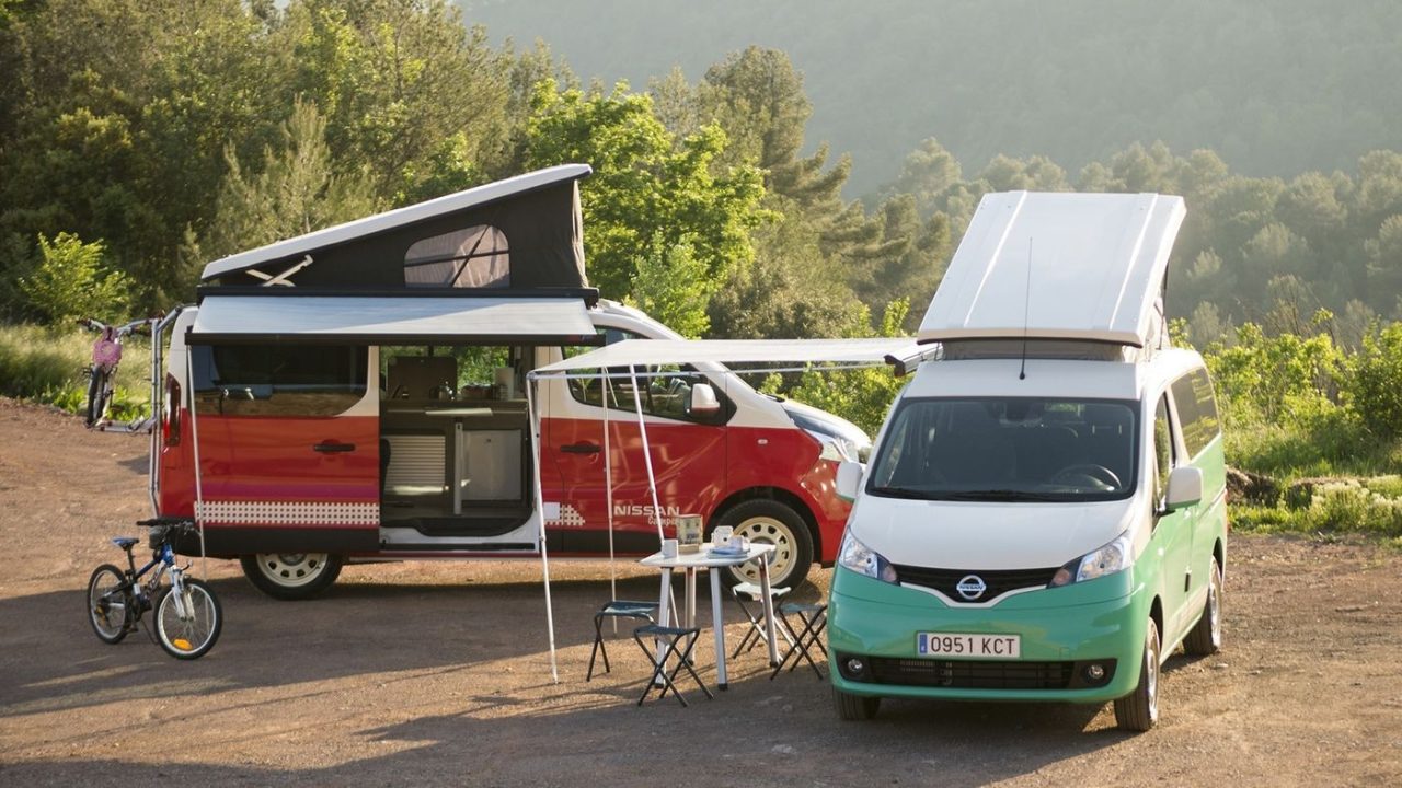 Nissan NV 300 Camper, tres versiones para el tiempo libre