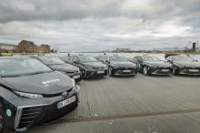 Copenhague recibe 100 Toyota Mirai para funcionar como taxis con pila de combustible de hidrógeno