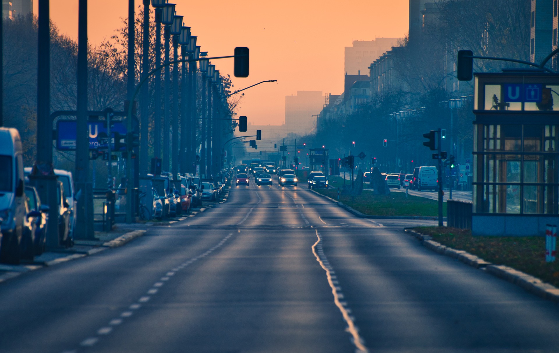 Berlin Trafico Coches