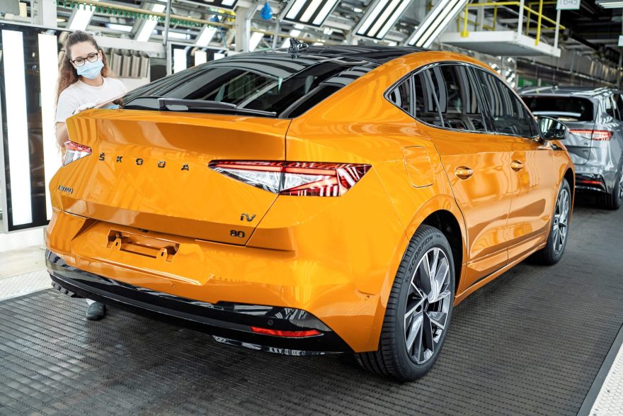 220214 Skoda Enyaq Coupe Iv Production 3 