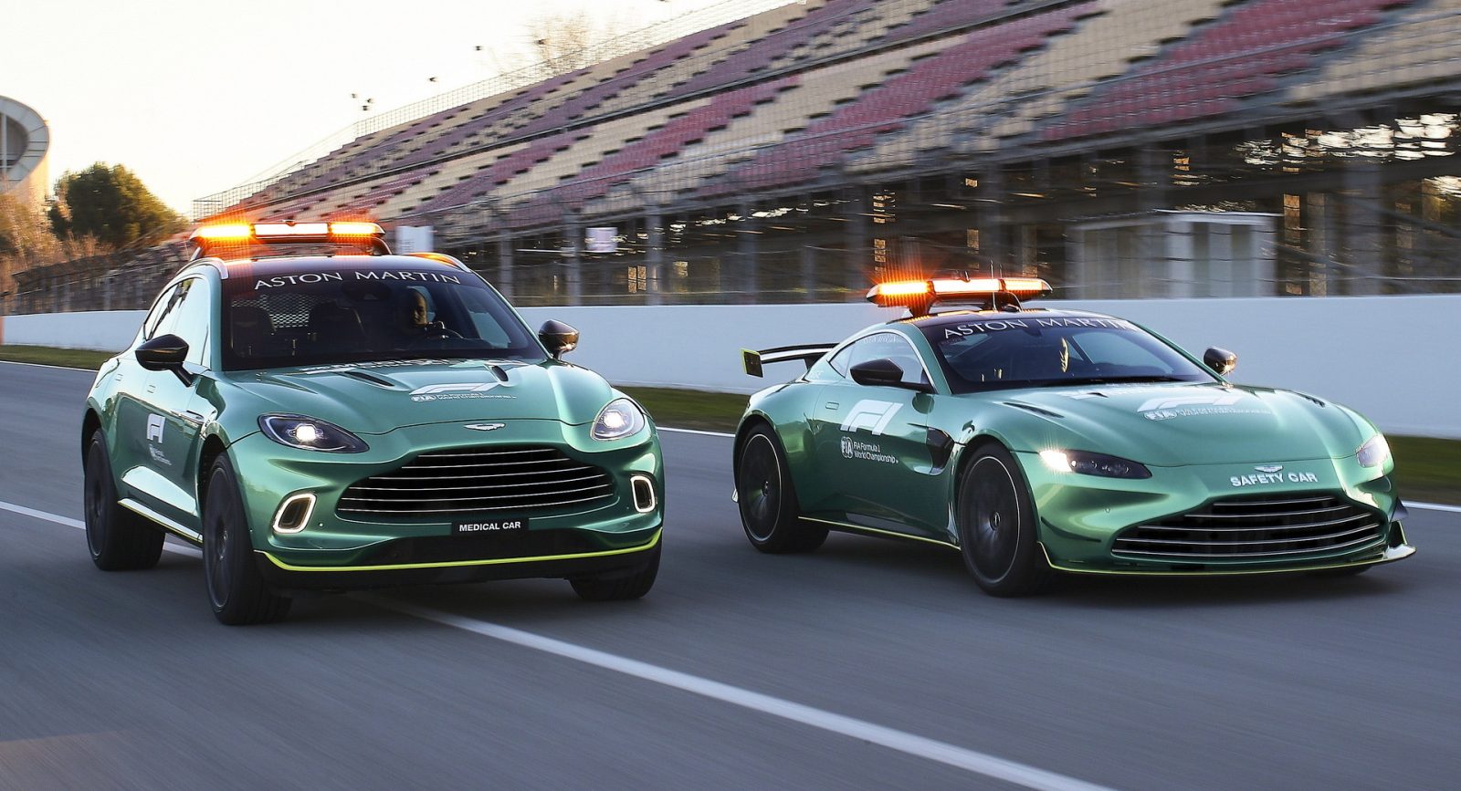 Aston martin safety car