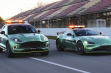 Aston Martin: dos modelos como ‘safety car’ en la F1