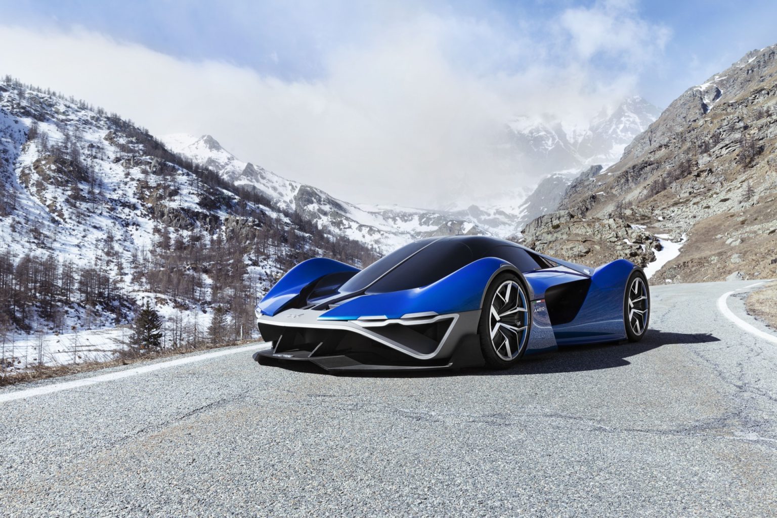 Alpine A4810 Project: Alpine's hydrogen-powered supercar