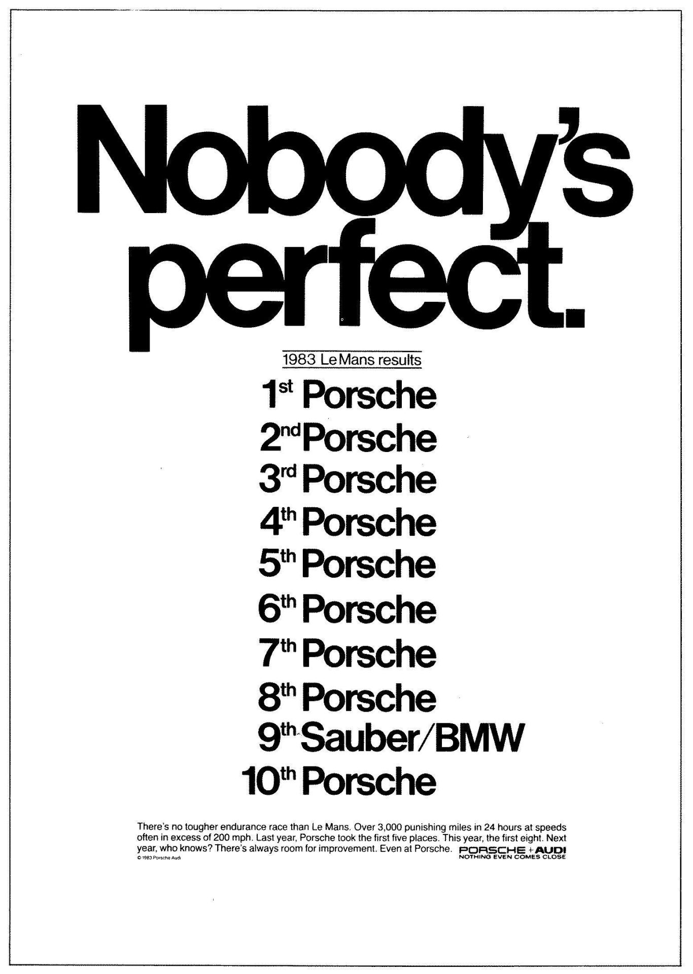 Porsche Ad