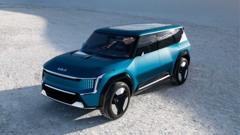 El Kia E9 se prepara para llegar al mercado en 2023