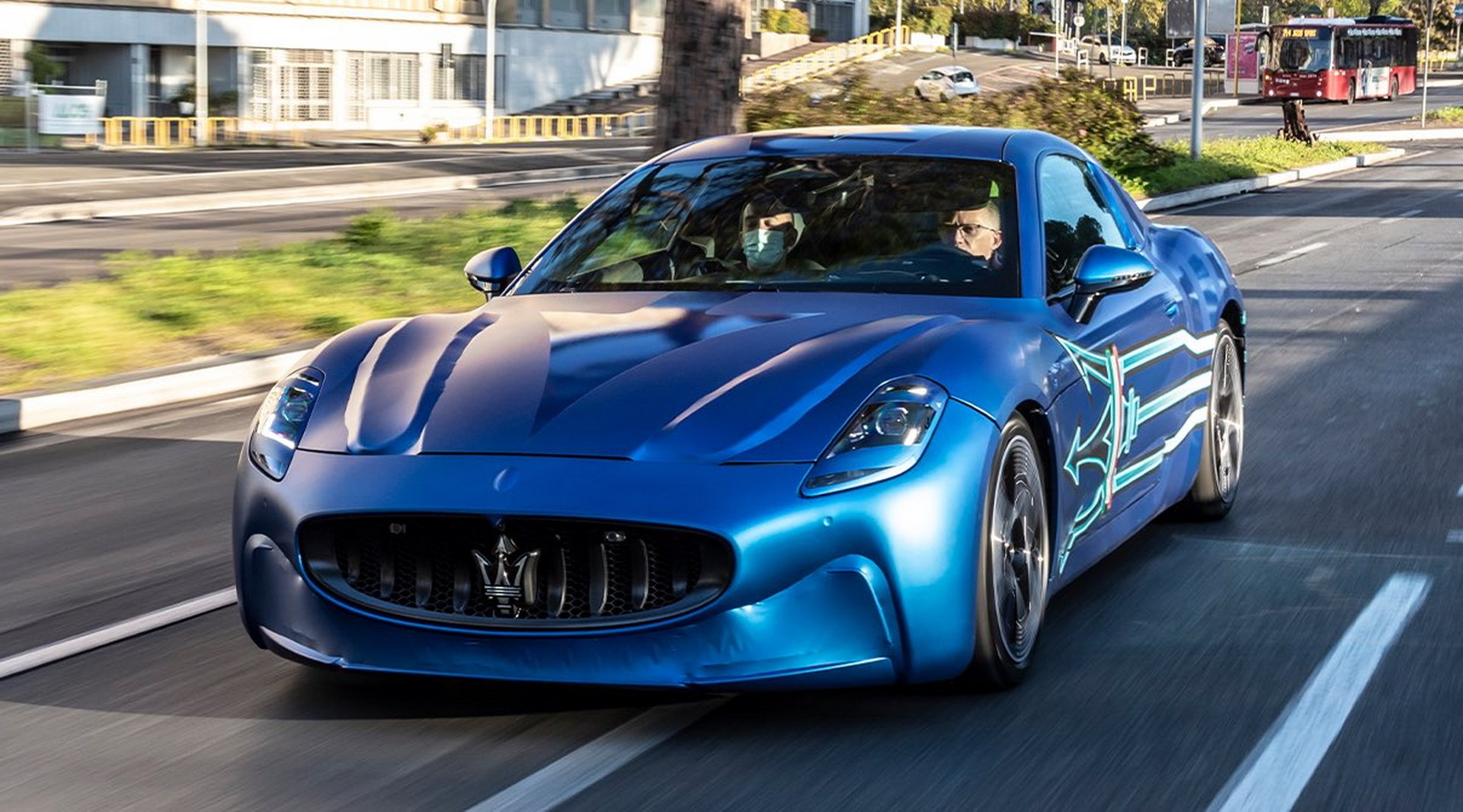 Maserati Granturismo Folgore Ev New Teaser 2
