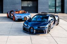 Dos Bugatti Chiron pintados a mano: cinco semanas de trabajo para un resultado excepcional