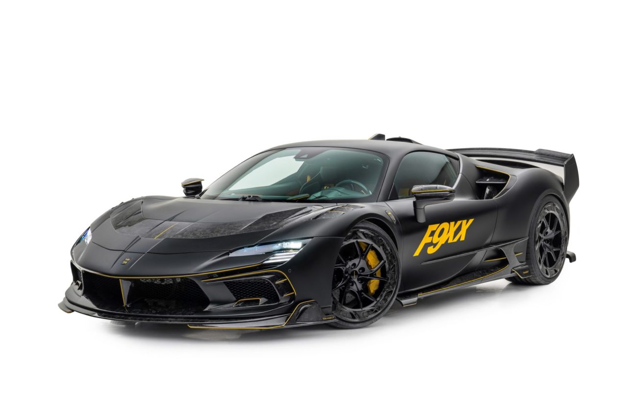 Mansory が 9 HP 以上の F1.100XX を発表