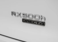 Lexus Rx 500h Fsport White Detail Badge