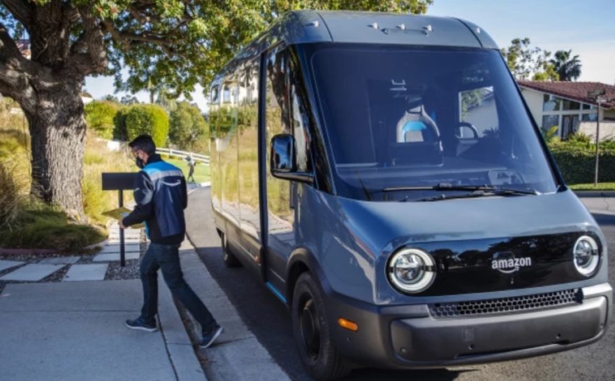 Rivian Amazon Furgoneta Electrica