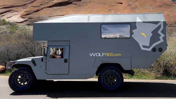Wolf Rigs Patton, el Hummer H1 camperizado