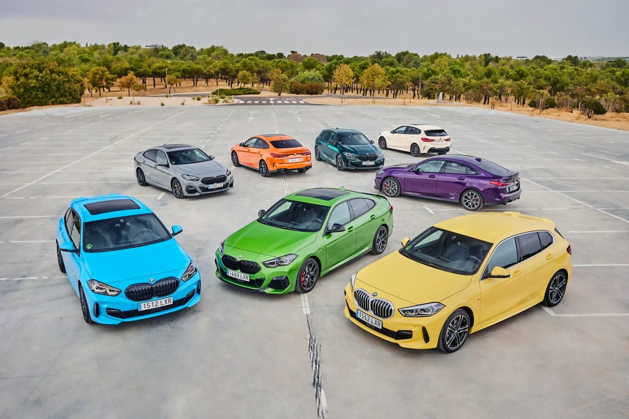 Dies ist die individuelle Farbpalette des neuen BMW 1er und 2er