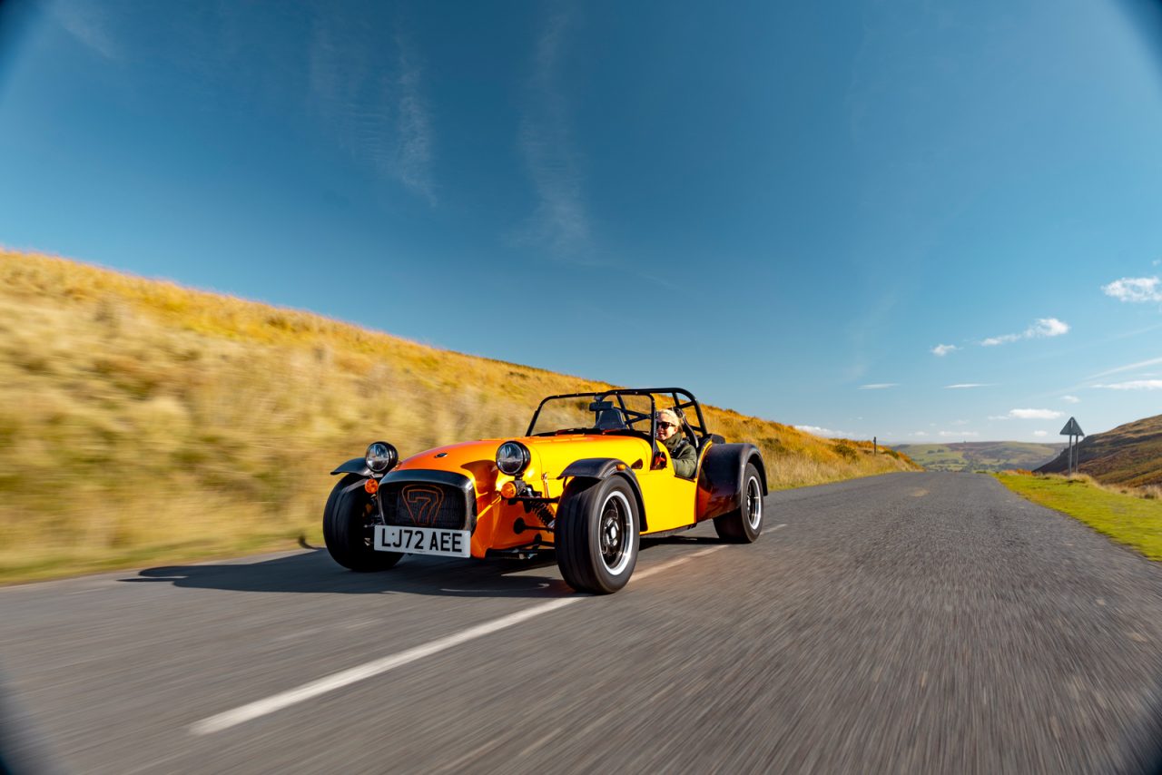 The Caterham Seven 340 is the newest member of the family