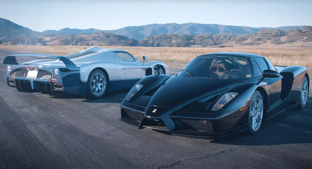 Ferrari-Enzo-v-Maserati-MC12-