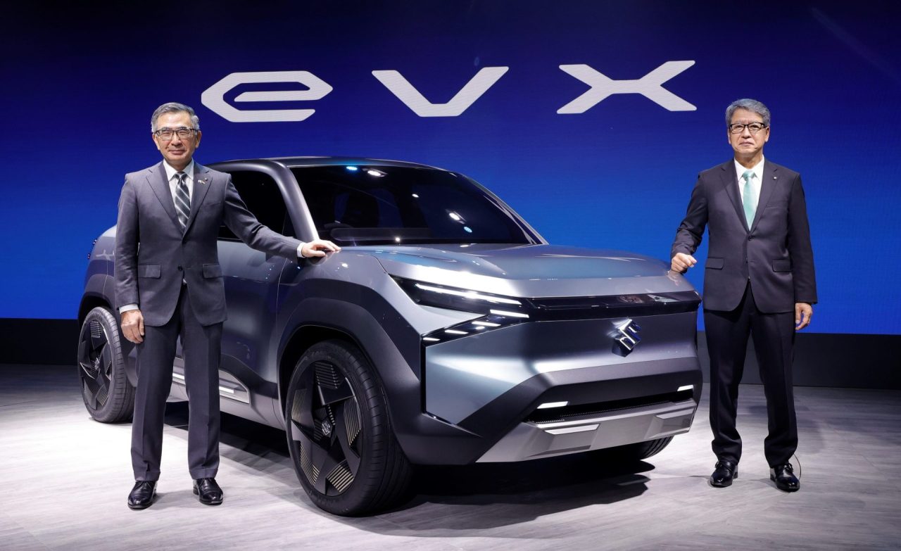 De nieuwe elektrische SUV van Suzuki zal in 2025 in Europa en Japan