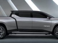 Ram 1500 Revolution Battery Electric Vehicle (bev) Concept Side Profile