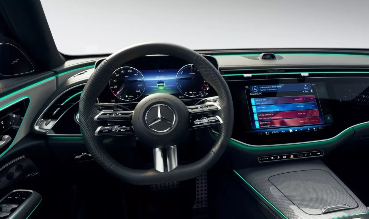 Mercedes Clase E 2024 Interior (12)