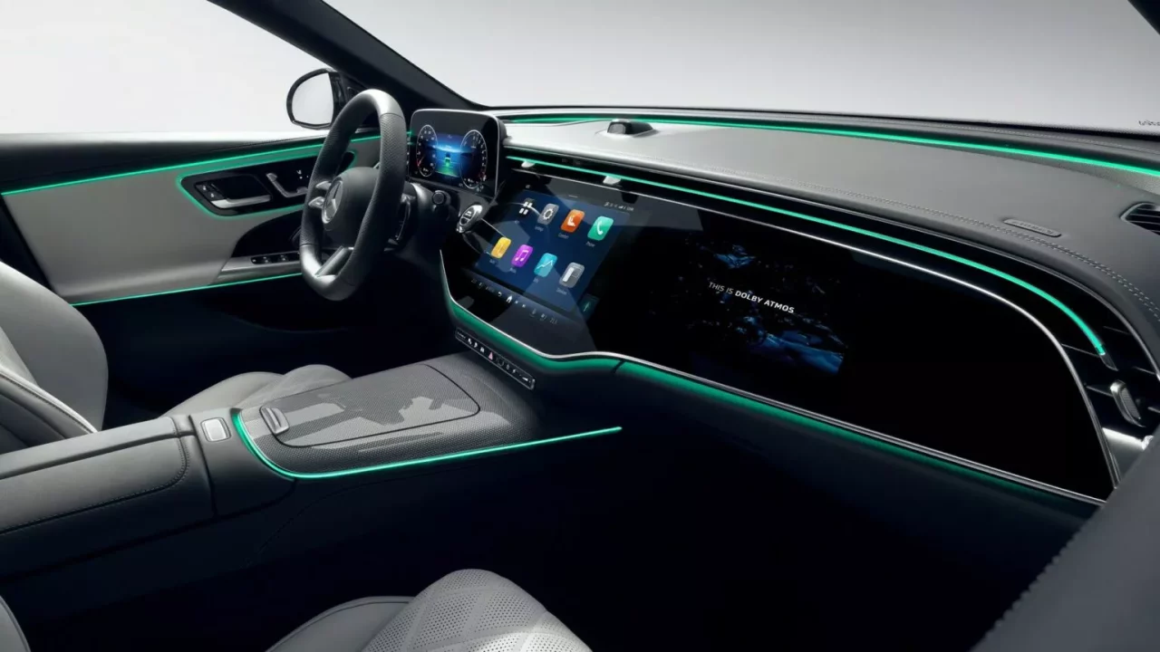 Mercedes Clase E 2024 Interior (3)