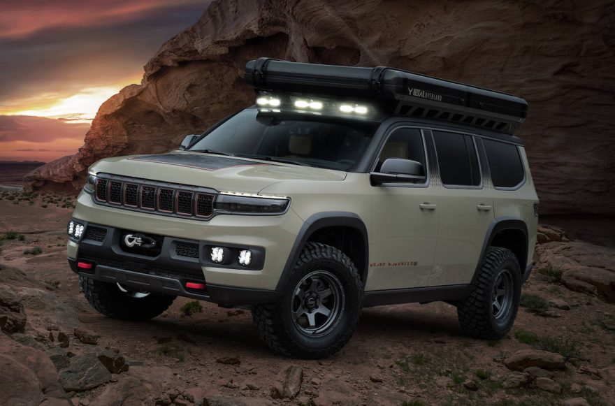 Jeep Concepto Tienda Campaña