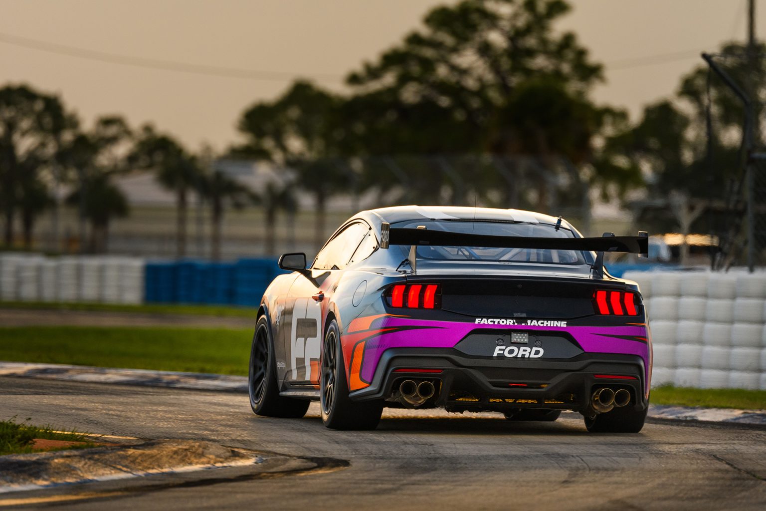 The Ford Mustang GT4 lands in SPA