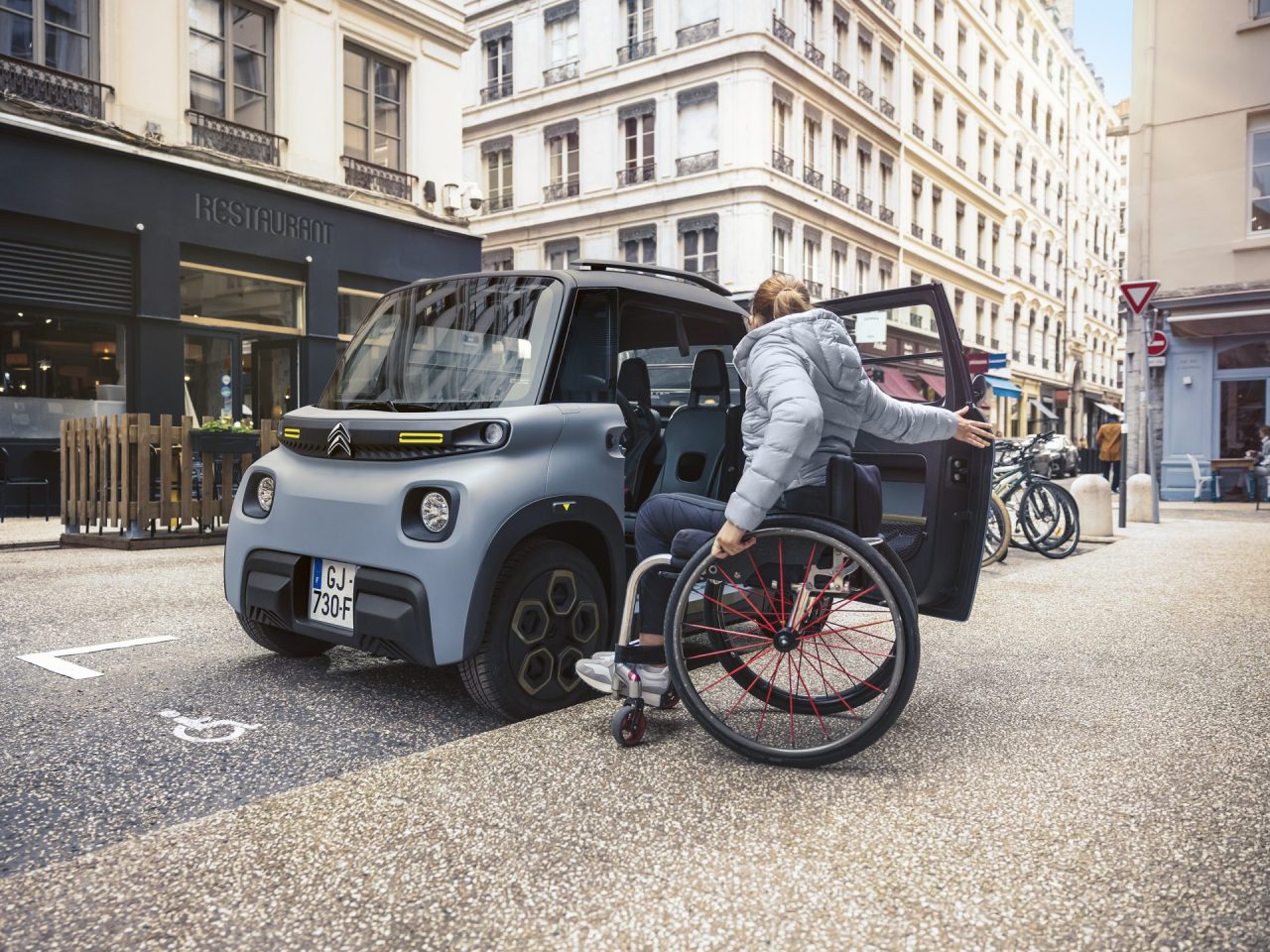 The Citroën AMI For All for people with reduced mobility
