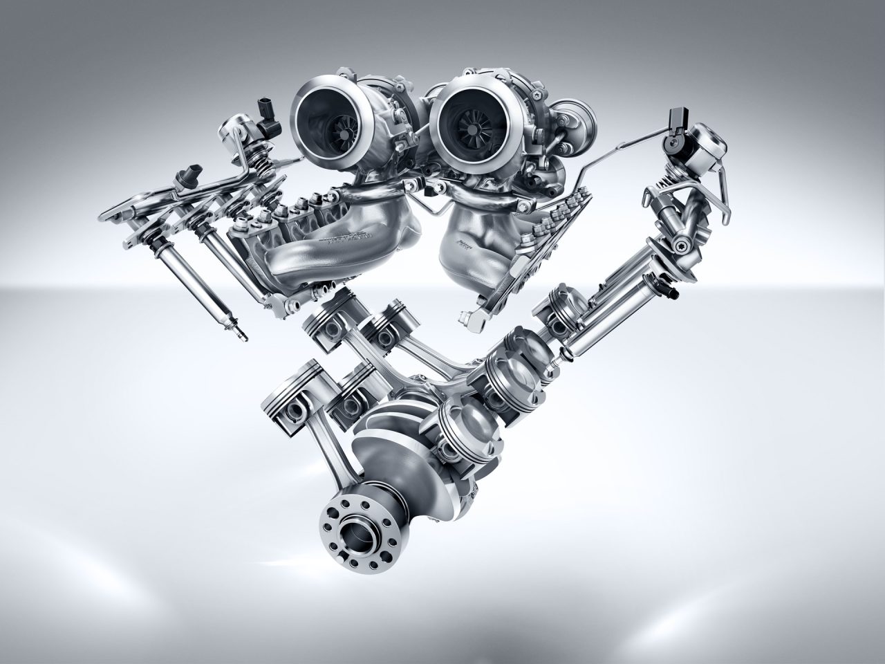 What is a V-hot engine and how does it work?