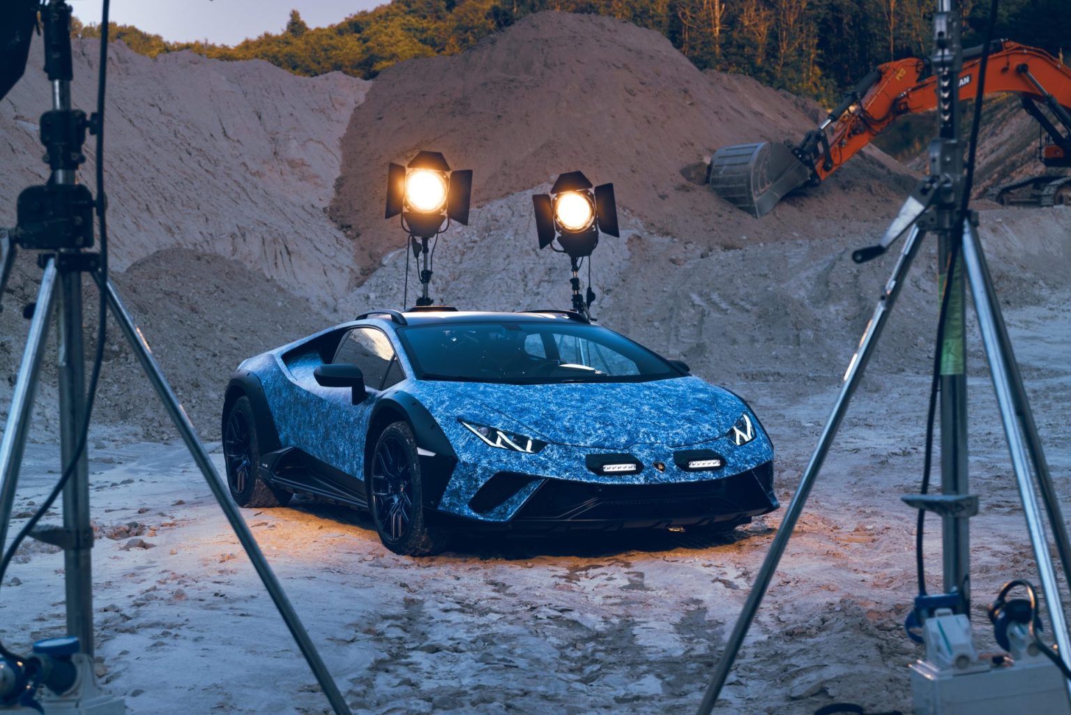 Lamborghini Presenta Su Hurac N Sterrato Opera Unica S Lo Una Unidad Inspirada En Los Azules