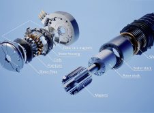 Neuer Yasa Axialfluss Elektromotor Im Vergleich Zum Herkömmlichen Radialflussmotor Upcoming Yasa Axial Flux Electric Motor Compared To Common Radial Flux Motor