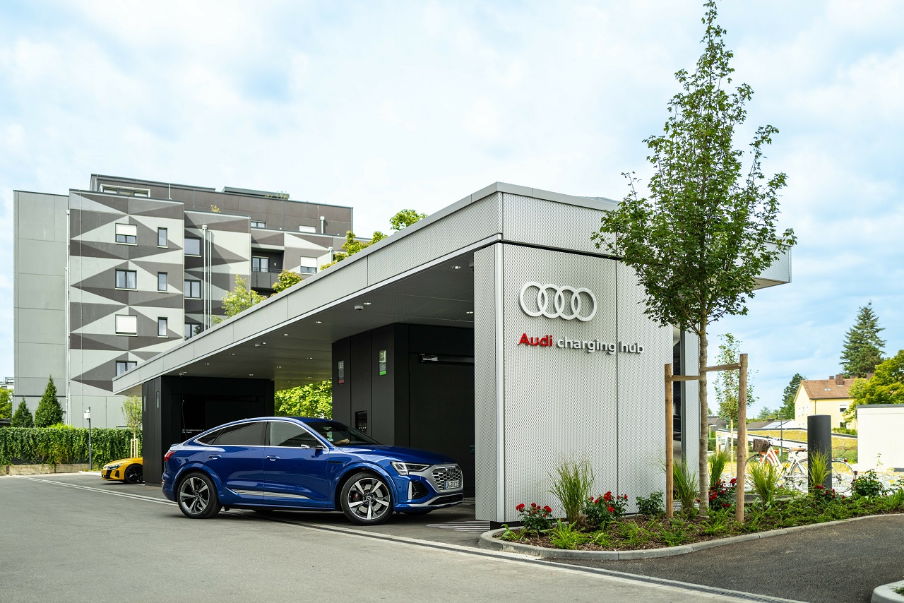 New Audi Charging Hub Opens In Munich