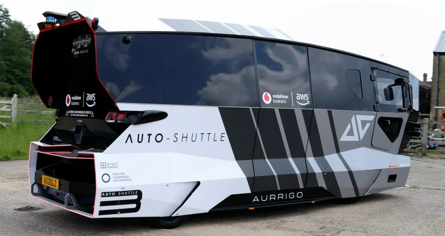 Aurrigo Shuttle Autobus Autonomo (8)