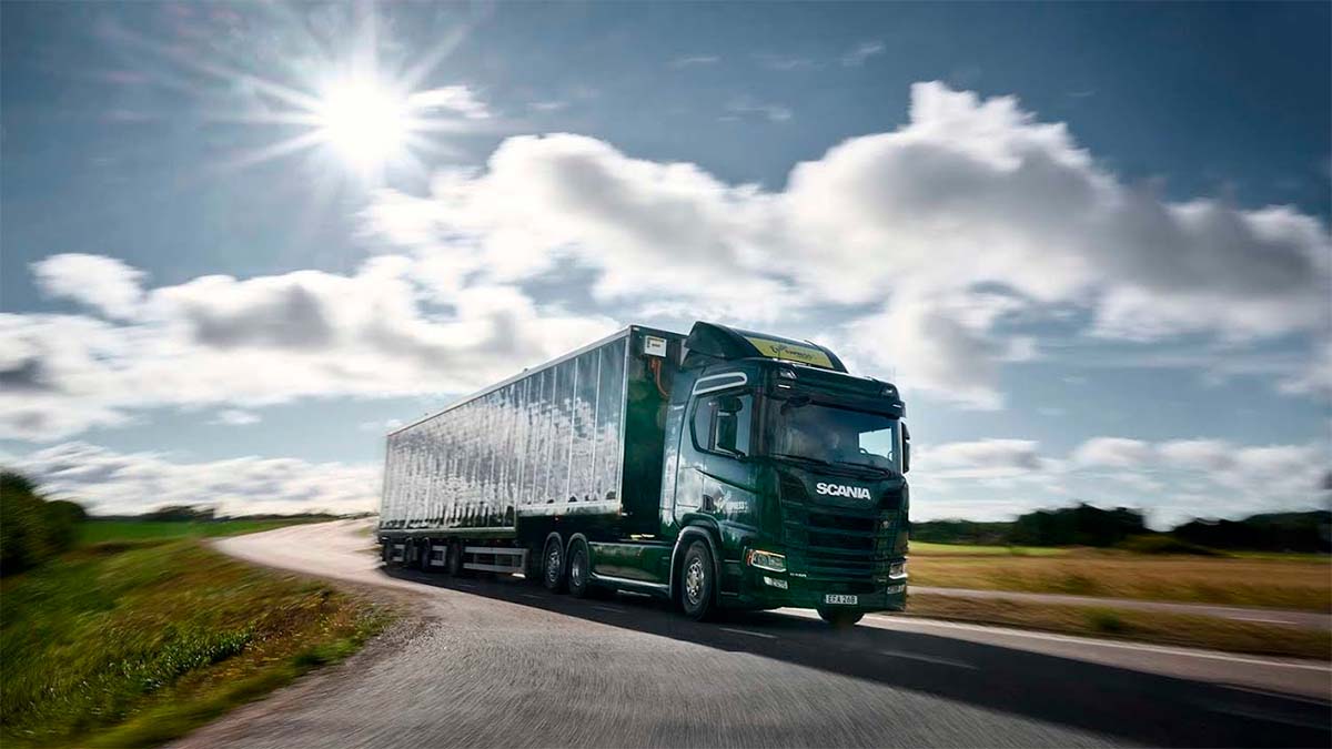 Scania Camion Solar Suecia