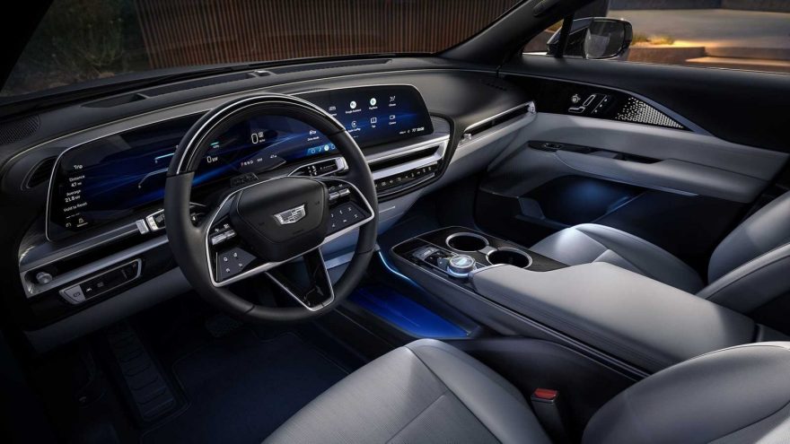 Cadillac Lyriq 2022 Interior 1600x900
