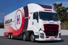 Honda e Isuzu presentan un camión de hidrógeno que lanzará en 2027