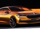 Škoda revela todos los detalles del nuevo Superb en este pequeño «teaser»