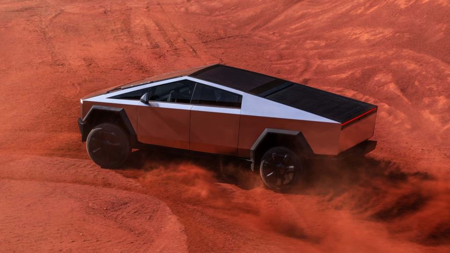 Tesla Cybertruck Mars