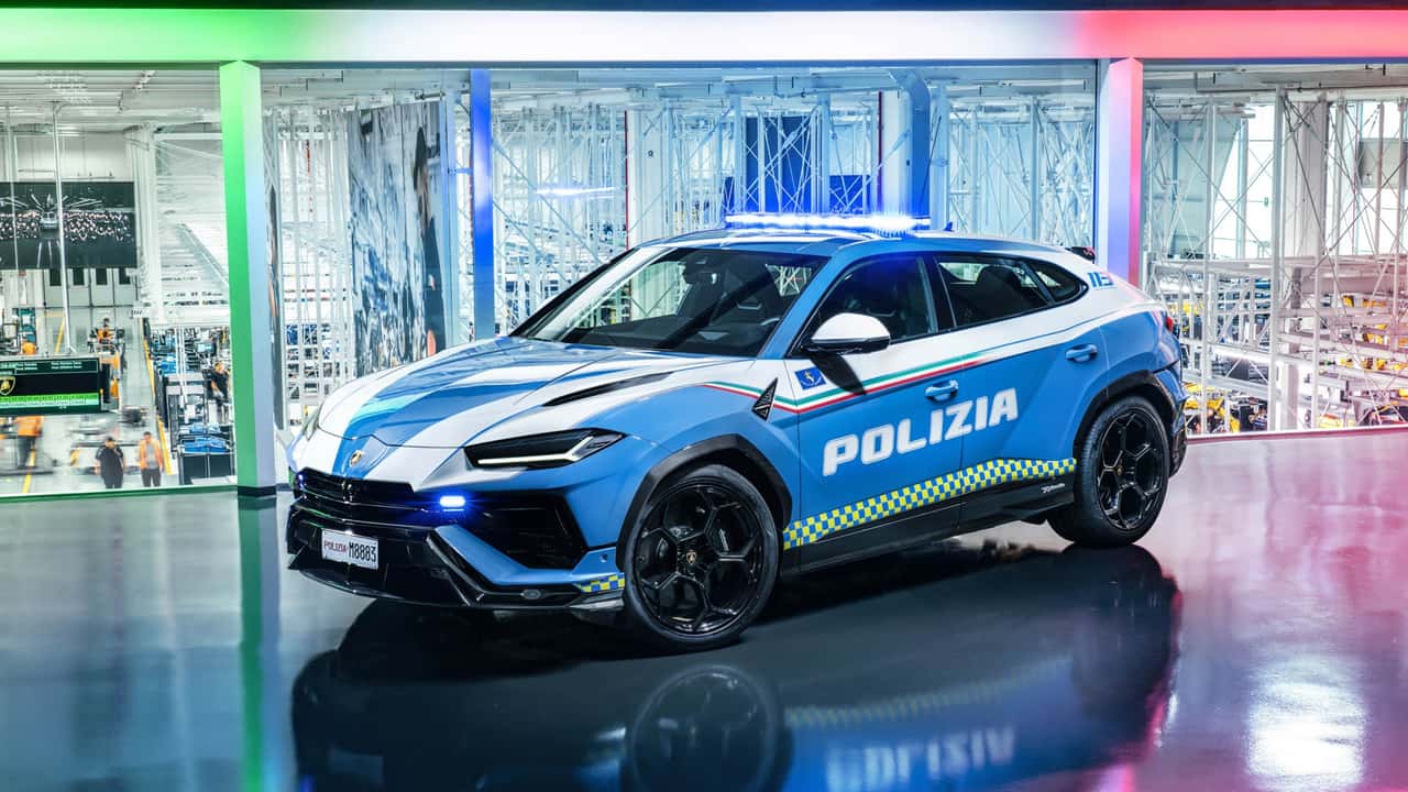 Lamborghini Urus Policia Italia