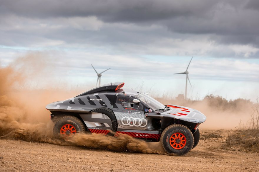 Dakar Rally Test Lastours