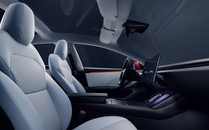 Tesla Model 3 Higland Interior