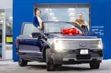 Ford inicia en Noruega las entregas de su pickup F-150 Lightning