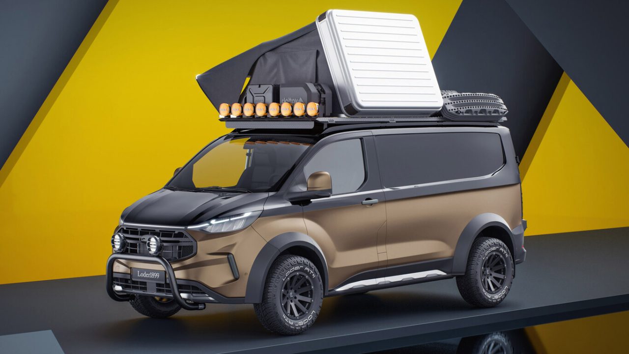 This is the most adventurous Ford Transit, created by Loder1899