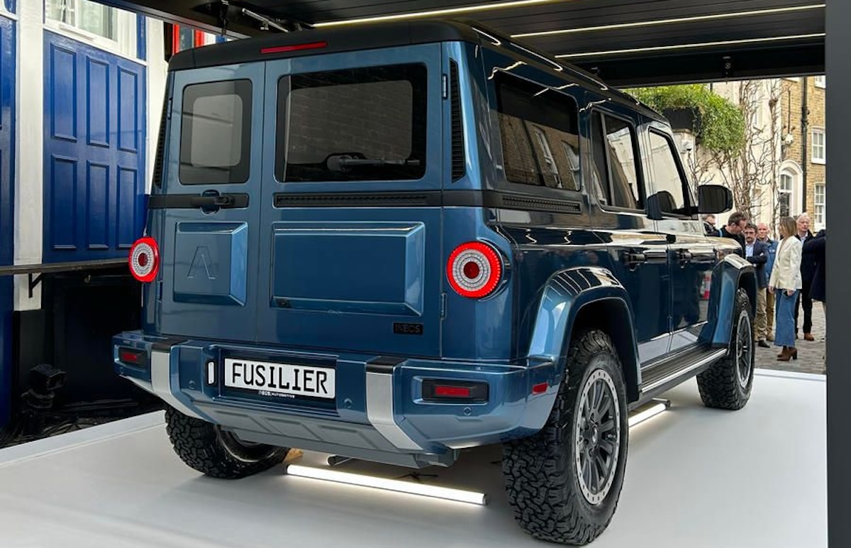 Ineos Fusilier: 英国メーカーの新しい電動 4×4